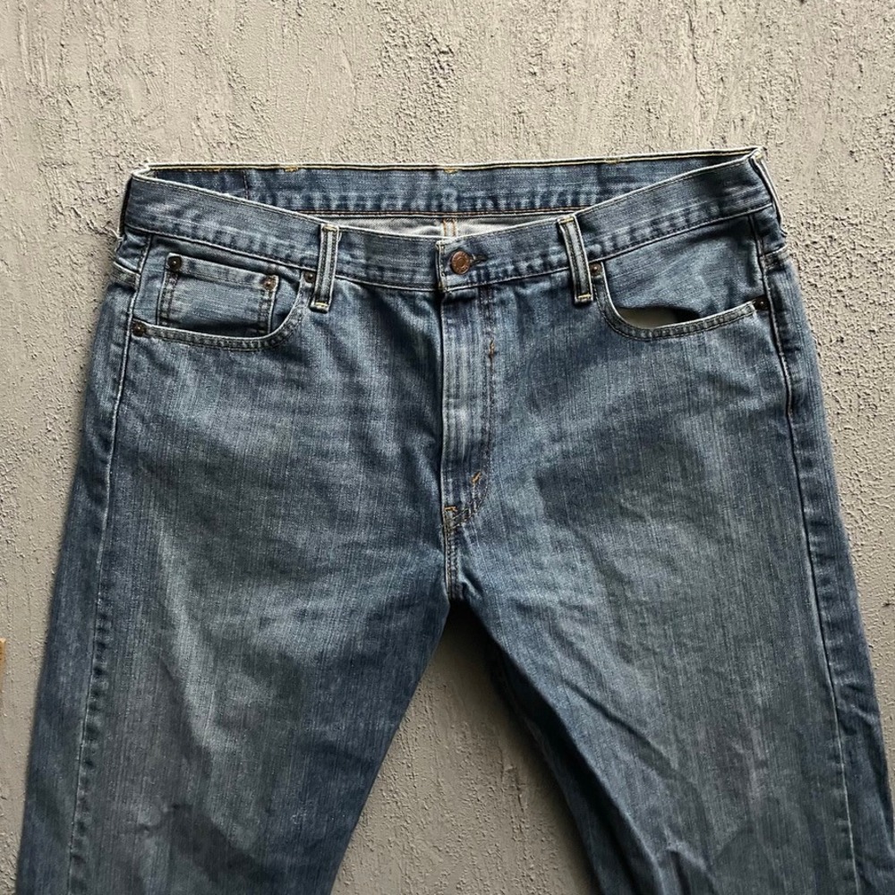 Vintage Levis 569 Jeans Mens 38x32 Blue Y2K 2000s Loose Straight